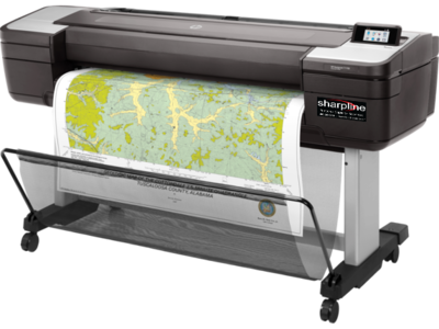HP DESIGNJET T1700 44" Wide Dual Roll Postscript Printer