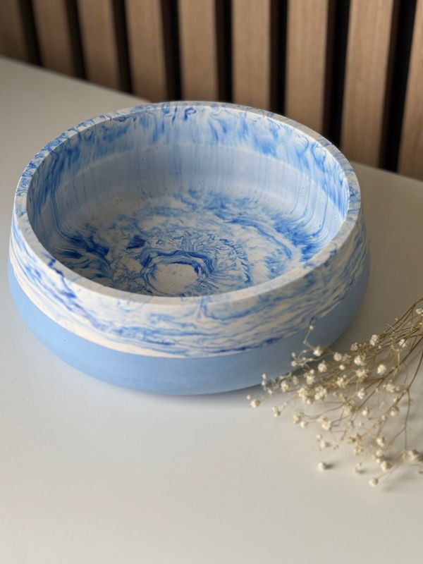 Schale blau