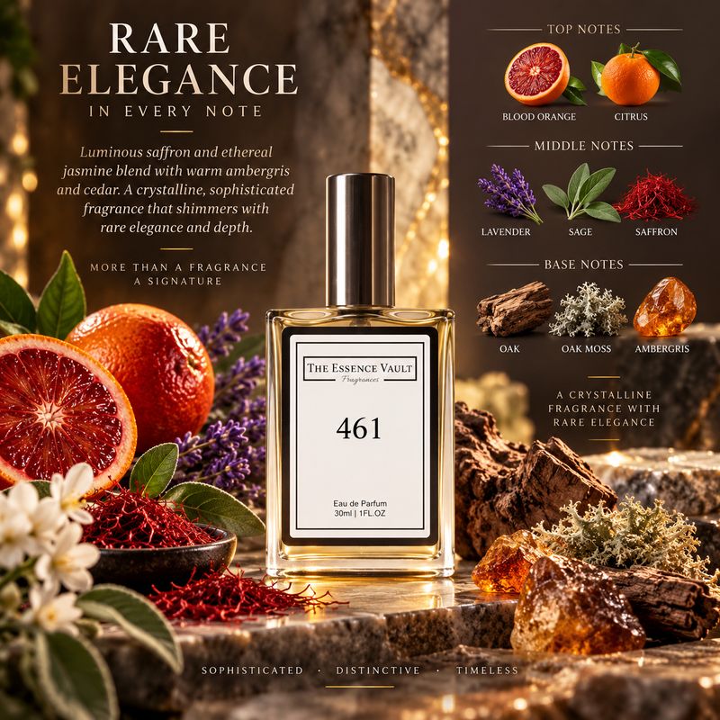 No. 461 Inspired by Baccarat Rouge 540 Unisex 100ml