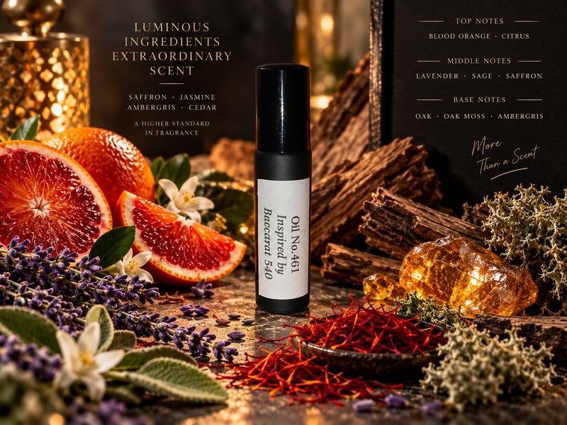 No.461 Inspired by Rouge 540 10ml Oil (Unisex)