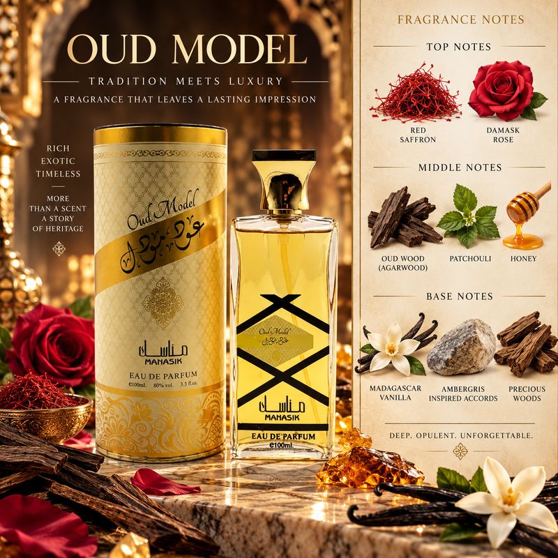Manasik Oud Model 100ml Unisex
