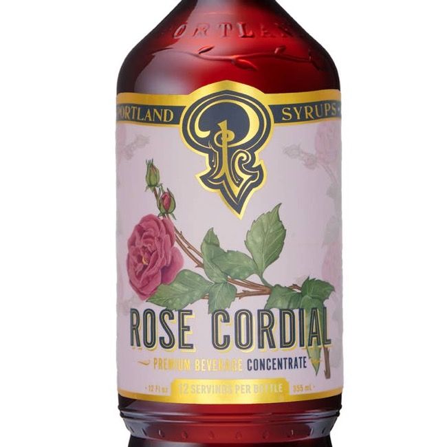 Rose Cordial Syrup 12oz