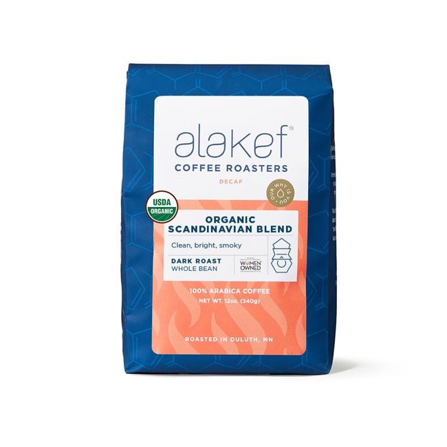 Decaf Organic Scandinavian Blend Whole Bean