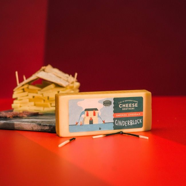 &quot;Cinderblock&quot; Smoked Cheddar