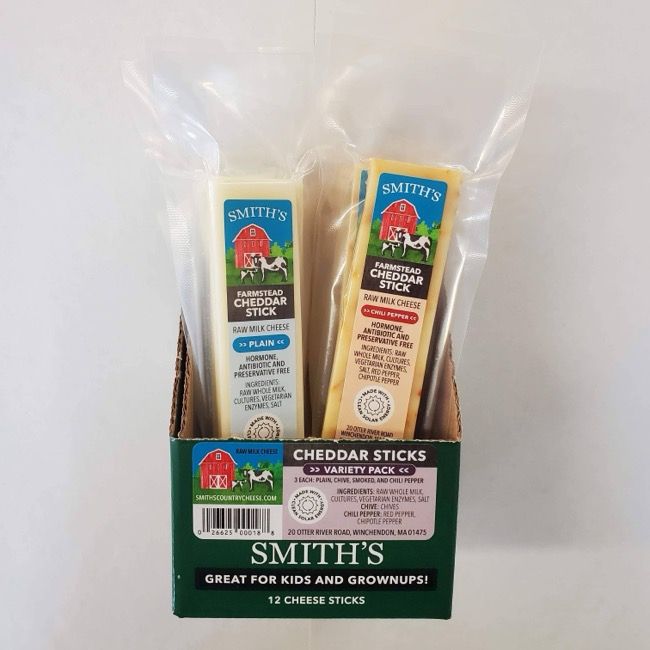 Cheddar Cheese Snack Sticks-Variety Pack