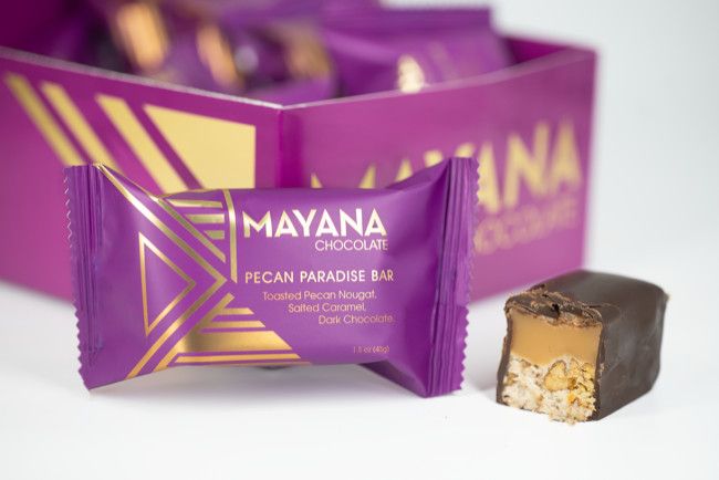 Pecan Paradise Mini Bar | Mayana Chocolate