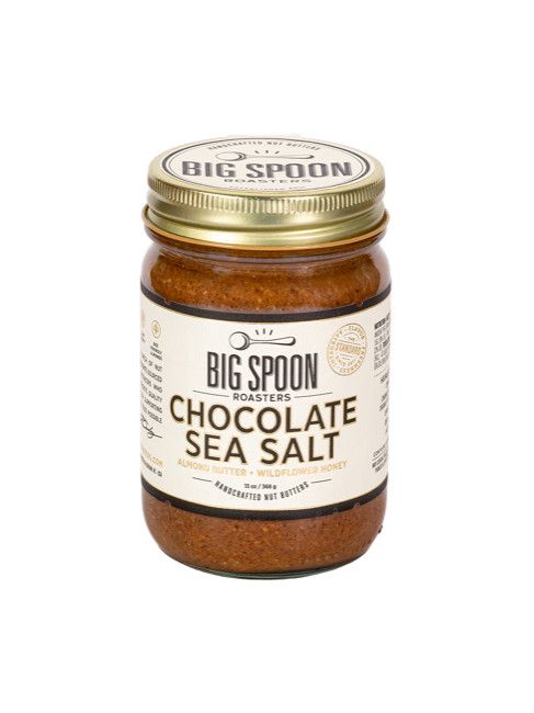 Chocolate Sea Salt Almond Butter | Big Spoon Roasters