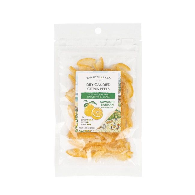 Dry Candied Kawachi Bankan Peel, 1.05 oz
