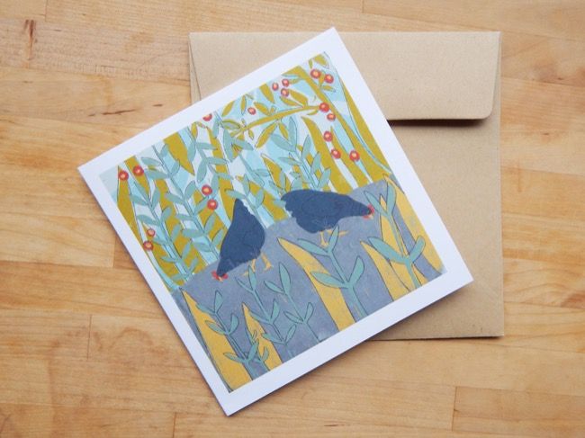 Chicken Garden Card