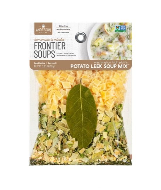 Washington High Plains Potato Leek Soup Mix | Anderson House | Frontier Soups