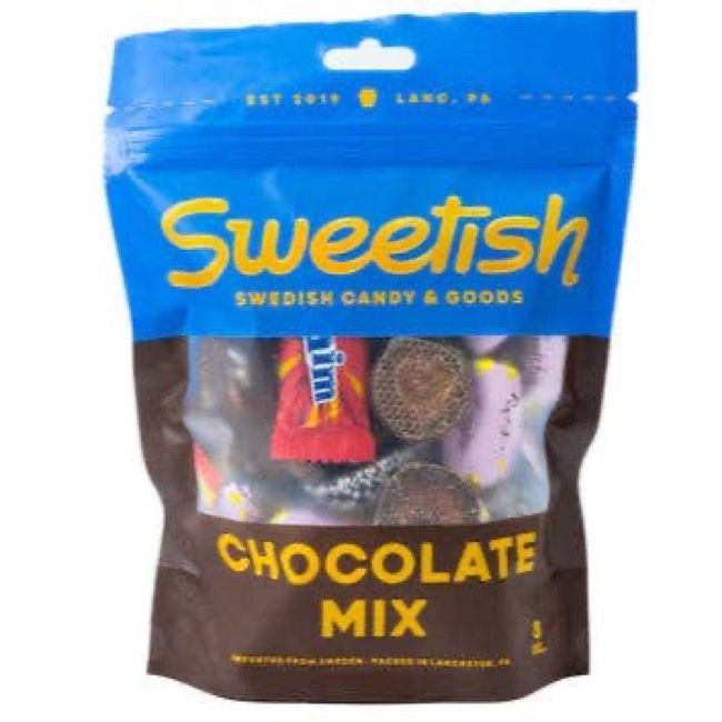 Sweetish Chocolate Mix, 1/2lb Bag