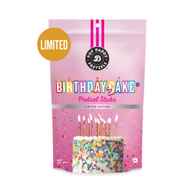 Birthday Cake Seasoned Pretzels