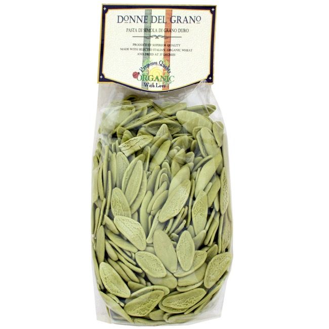 Organic Green Olive Leaf Colored Pasta, 17.6 oz.