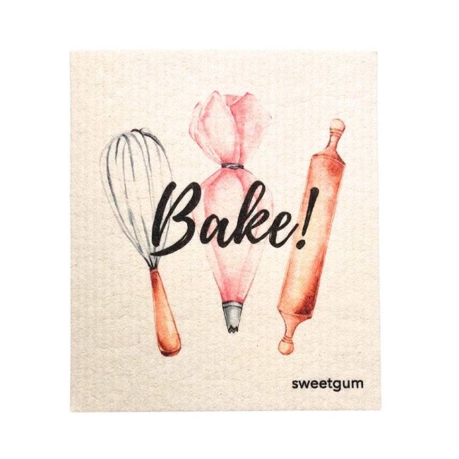 Baking (Baking!) Swedish Dishcloth