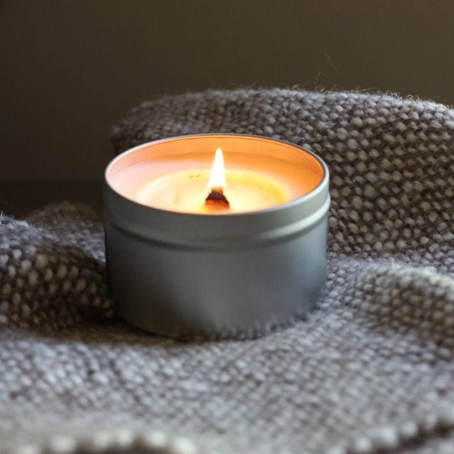 Fresh Lilac Wood Wick Candle