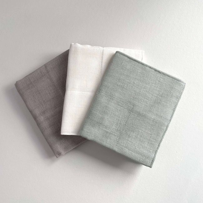 Cotton Gauze Net Japanese Kitchen Dishcloth white