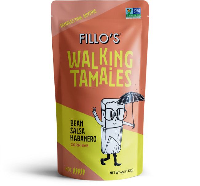 Bean Salsa Habanero Walking Tamales