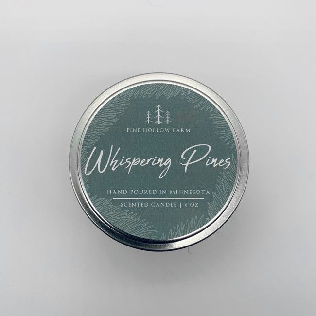 Whispering Pines Wood Wick Candle