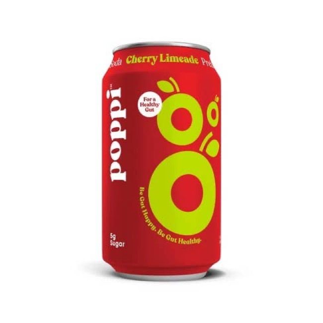 Poppi Cherry Limeade Prebiotic Soda