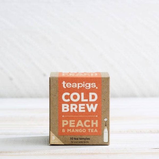 Peach and Mango Cold Brew Tea
