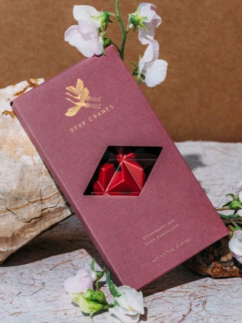 Dark Chocolate with Strawberry