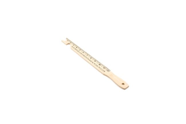 Oven Rack Push, Pull Ruler, 0.25&quot; x 1.25&quot; x 16.5&quot;