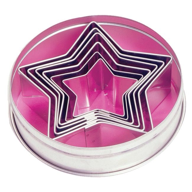 Star Cookie Cutter Set, 6-Piece