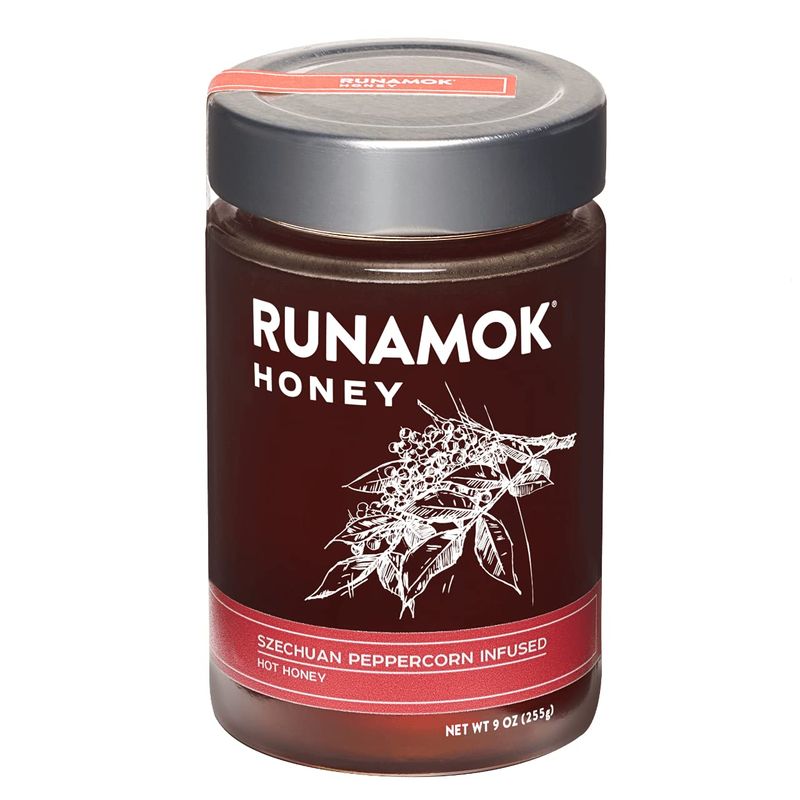 Szechuan Peppercorn Infused Hot Honey, 9 oz. | Runamok