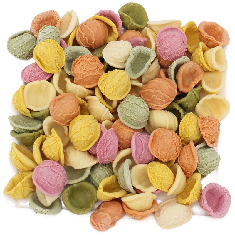 Organic Little Ears (Orecchiette) Colored Pasta, 17.6 oz.