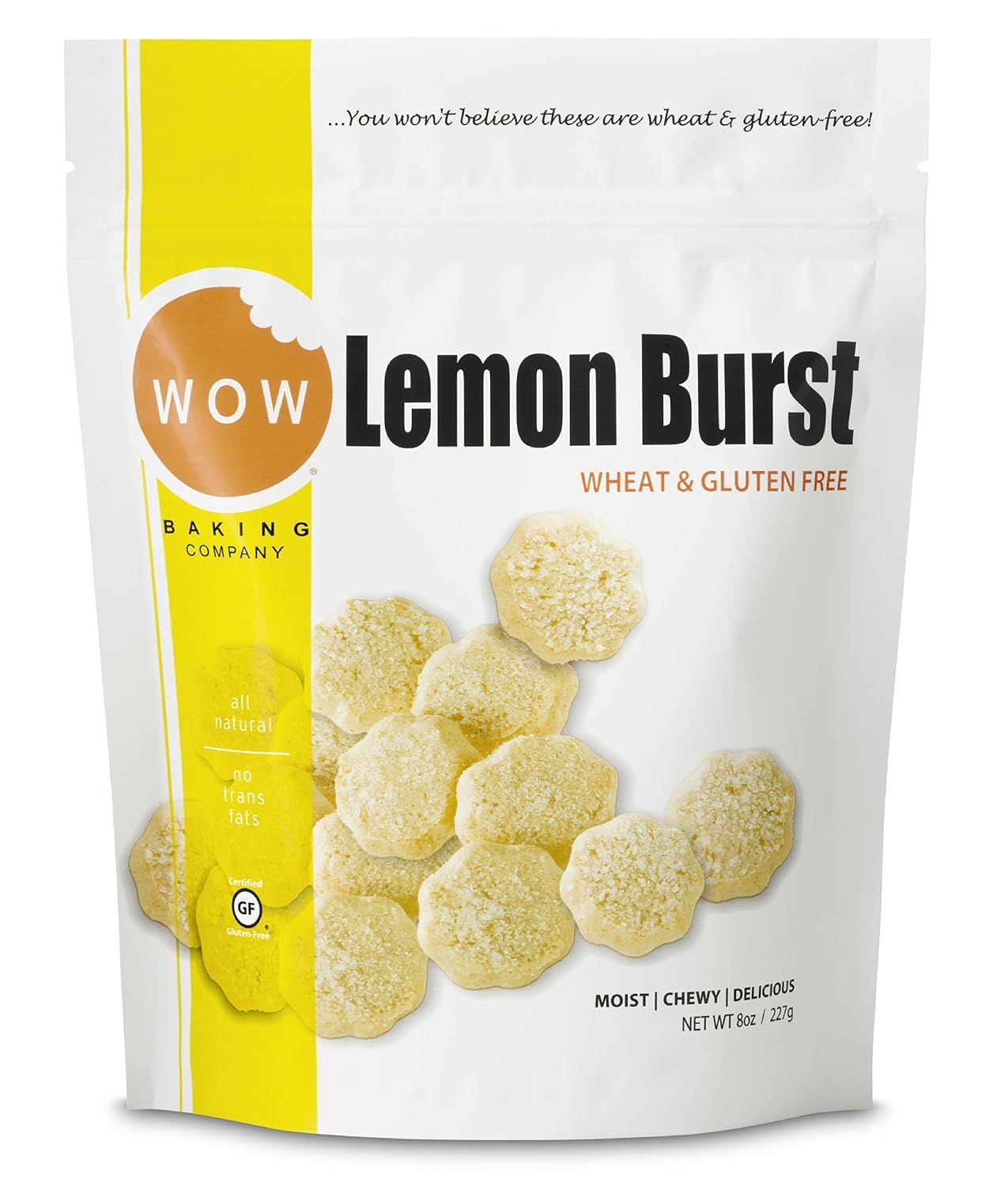 Gluten-Free Lemon Burst Cookie Resealable Bag