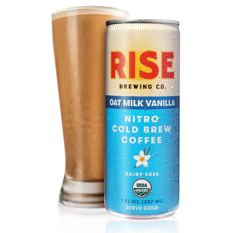 Oat Milk Vanilla Nitro Cold Brew Latte