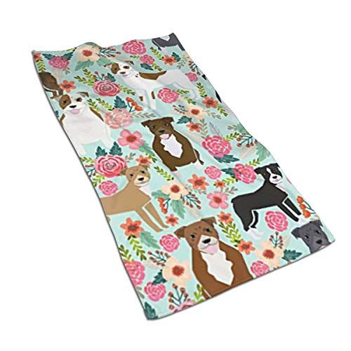 Handprinted Dog Kitchen Towel