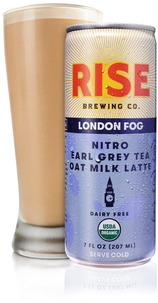 London Fog Nitro Earl Grey Tea Oat Milk Latte