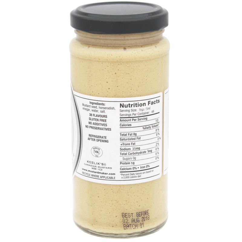 Horseradish Mustard, 8 oz.