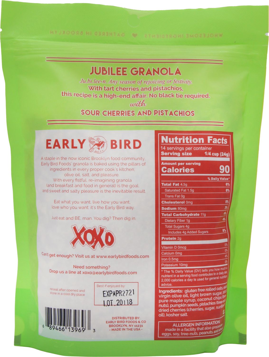 Jubilee Granola