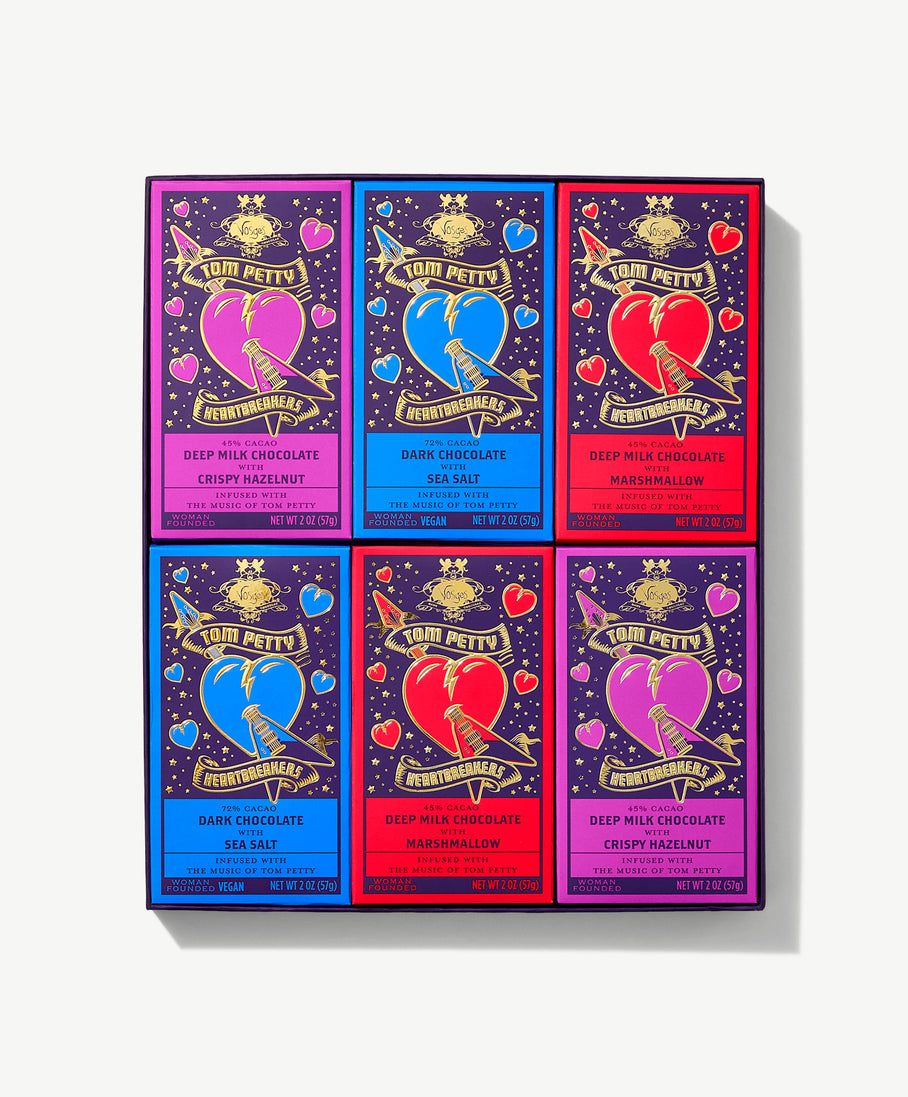 Tom Petty x Vosges Dark Chocolate Bar w/ Sea Salt - Gourmet