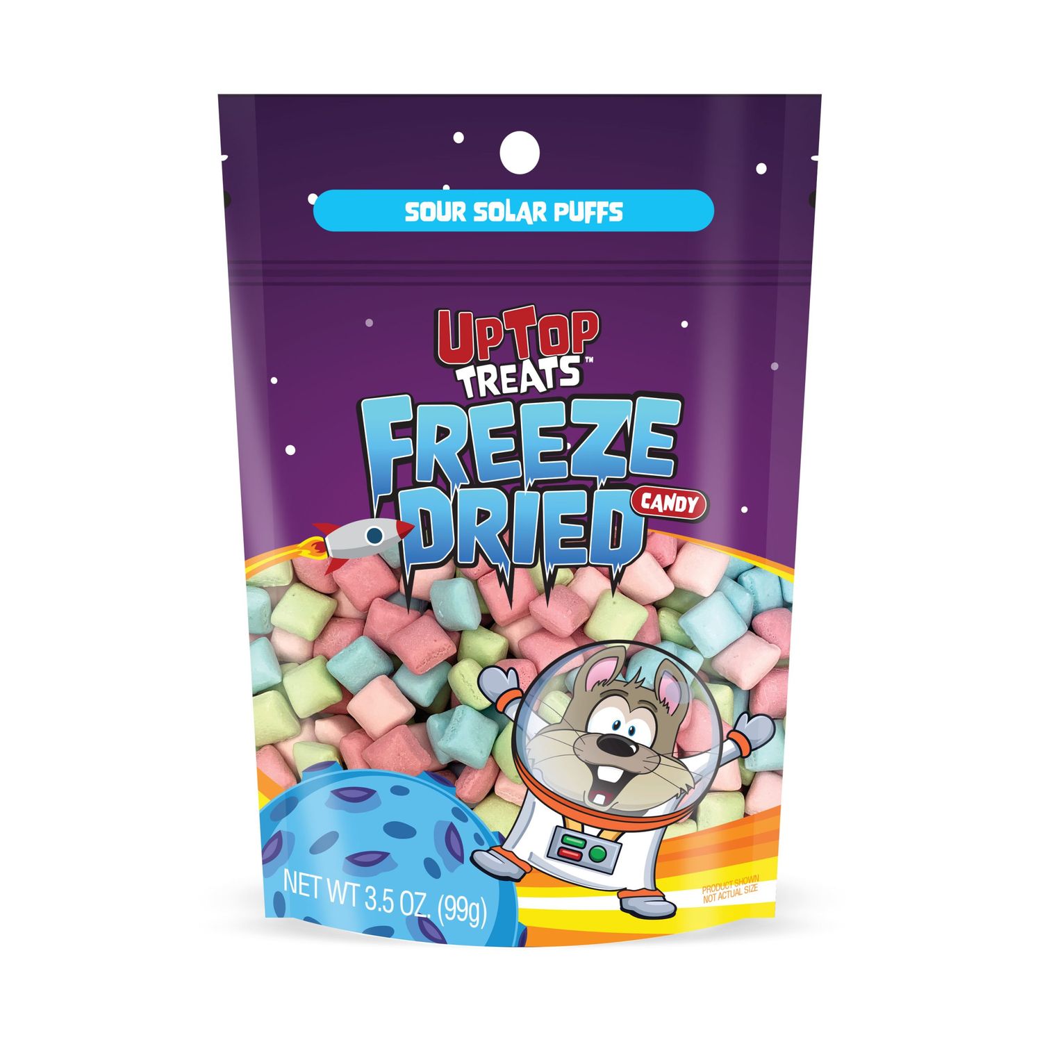 Sour Solar Puffs Freeze Dried Candy