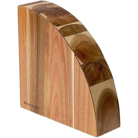Magnet Block - Holds 10 Knives - Acacia