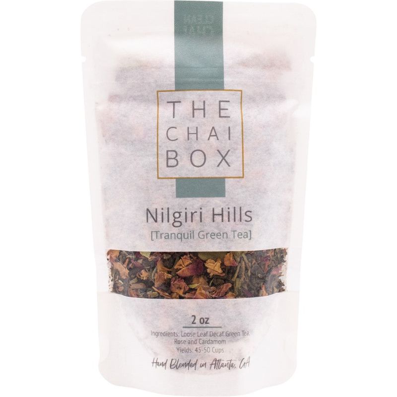 Nilgiri Hills - Green Tea with Cardamom and Rose 2.0 OZ