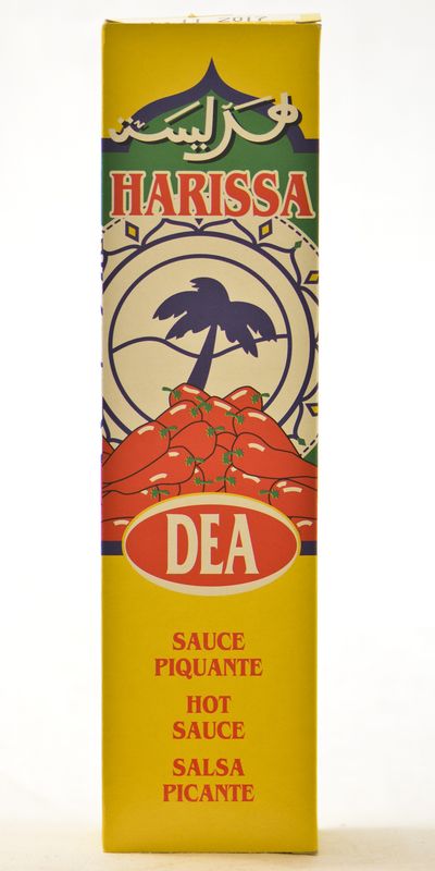 Dea Harissa Hot Sauce, Original Tube in Box