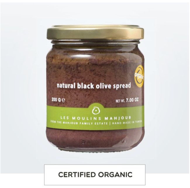 Organic Black Olive Spread | Moulin Mahjoub
