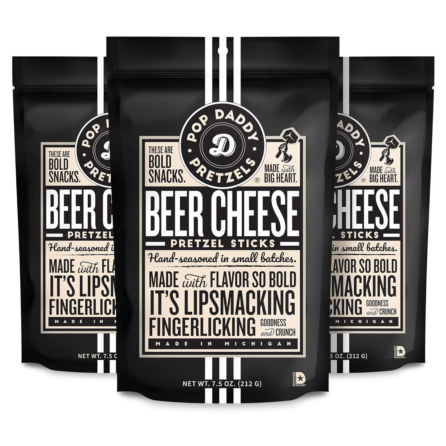 Perrin Beer Cheese Pretzels- Snack Bag