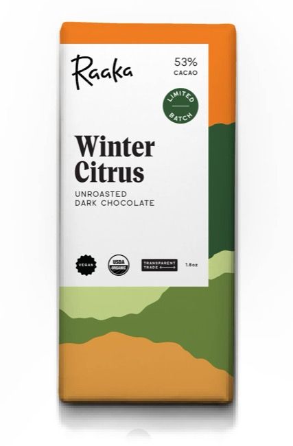 53% Winter Citrus Chocolate Bar