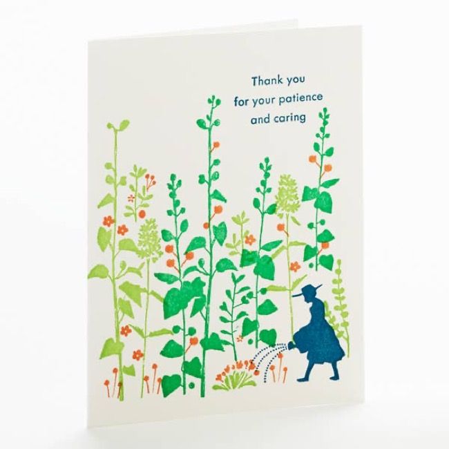 Patience and Caring Notecard | Ilee Papergoods