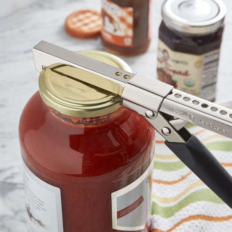 Swing-A-Way Comfort Grip Jar Opener Black