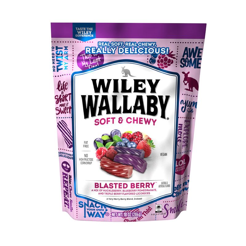 Wiley Wallaby Blasted Berry Licorice 7.05 oz