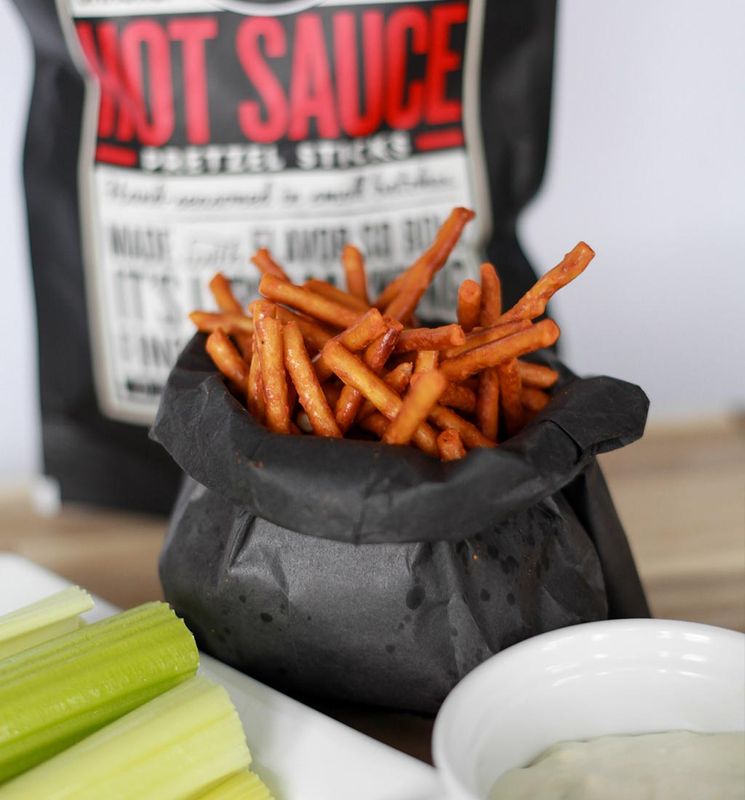 Hot Sauce Seasoned Pretzels
