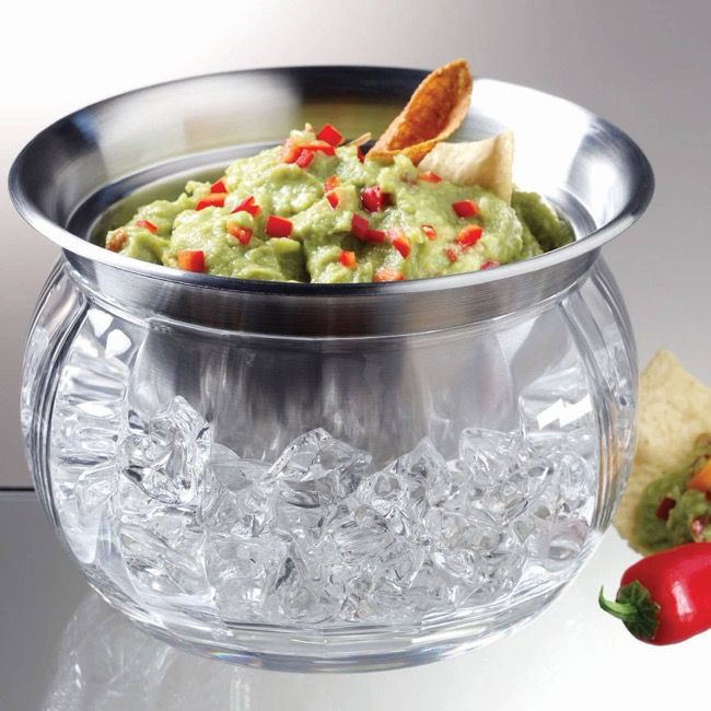 Iced Dip Stainless Steel &amp; Acrylic Dip Cup | Prodyne