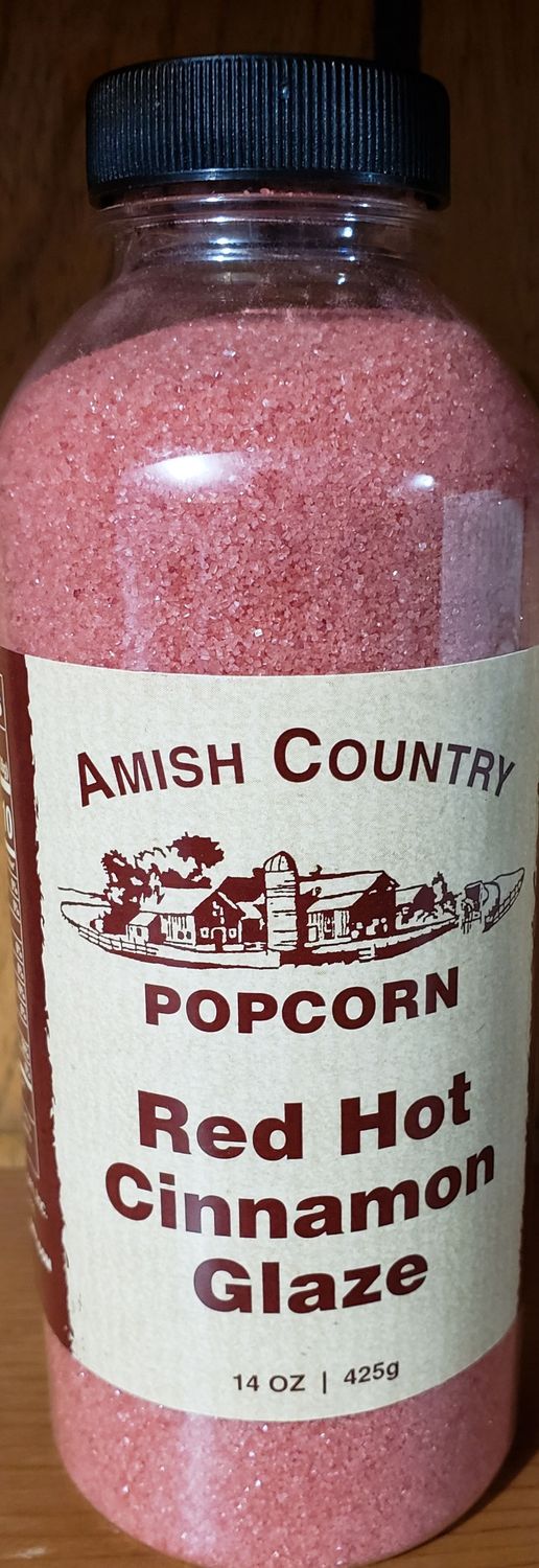 Red Hot Cinnamon Popcorn Glaze, 14 oz.