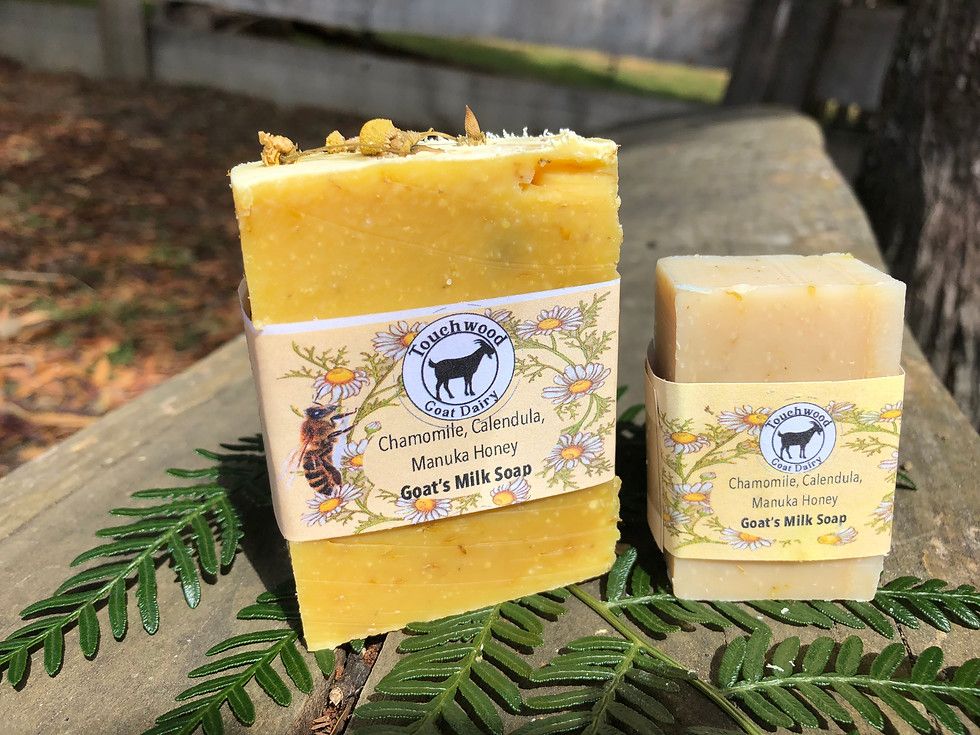 Honey Chamomile Goat Milk Soap Boxed